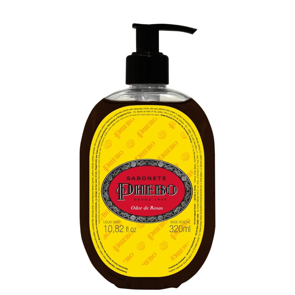 PHEBO Sabonete Líquido Tradicional Odor Phebo 320Ml