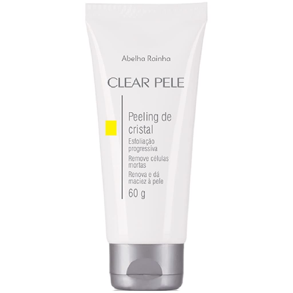Peeling de Cristal Clear Pele 60g Abelha Rainha
