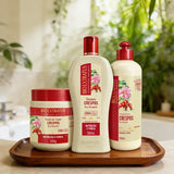Caixa Crespos & Cachos – Bio Extratus Rosa Mosqueta + GLOR Cachos + Creme de Pentear
