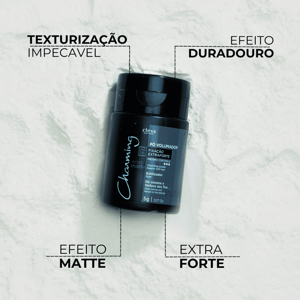 Pó Volumador Charming Matte da Cless