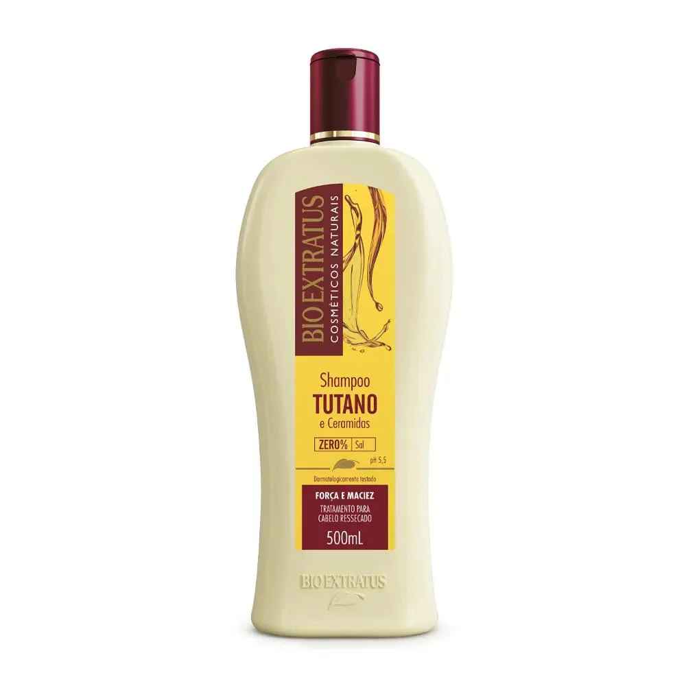 Kit Bio Extratus Tutano Shampoo 500ml + Condicionador 500ml + Creme 230g Força e Maciez