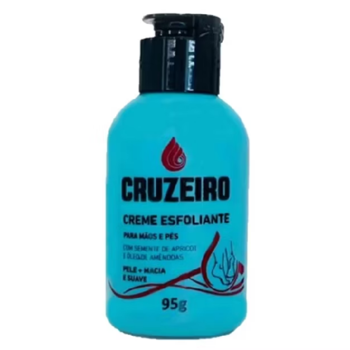 Kit 2 Creme Esfoliante Cruzeiro 95g – Esfoliação Suave e Hidratação Para Pés e Mãos