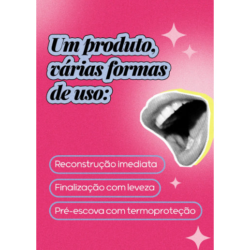 Bio Extratus be.use Reconstrutor 210ml – Recuperação Imediata, Filtro Solar, Termoproteção, Ação Condicionante – Uso Ind