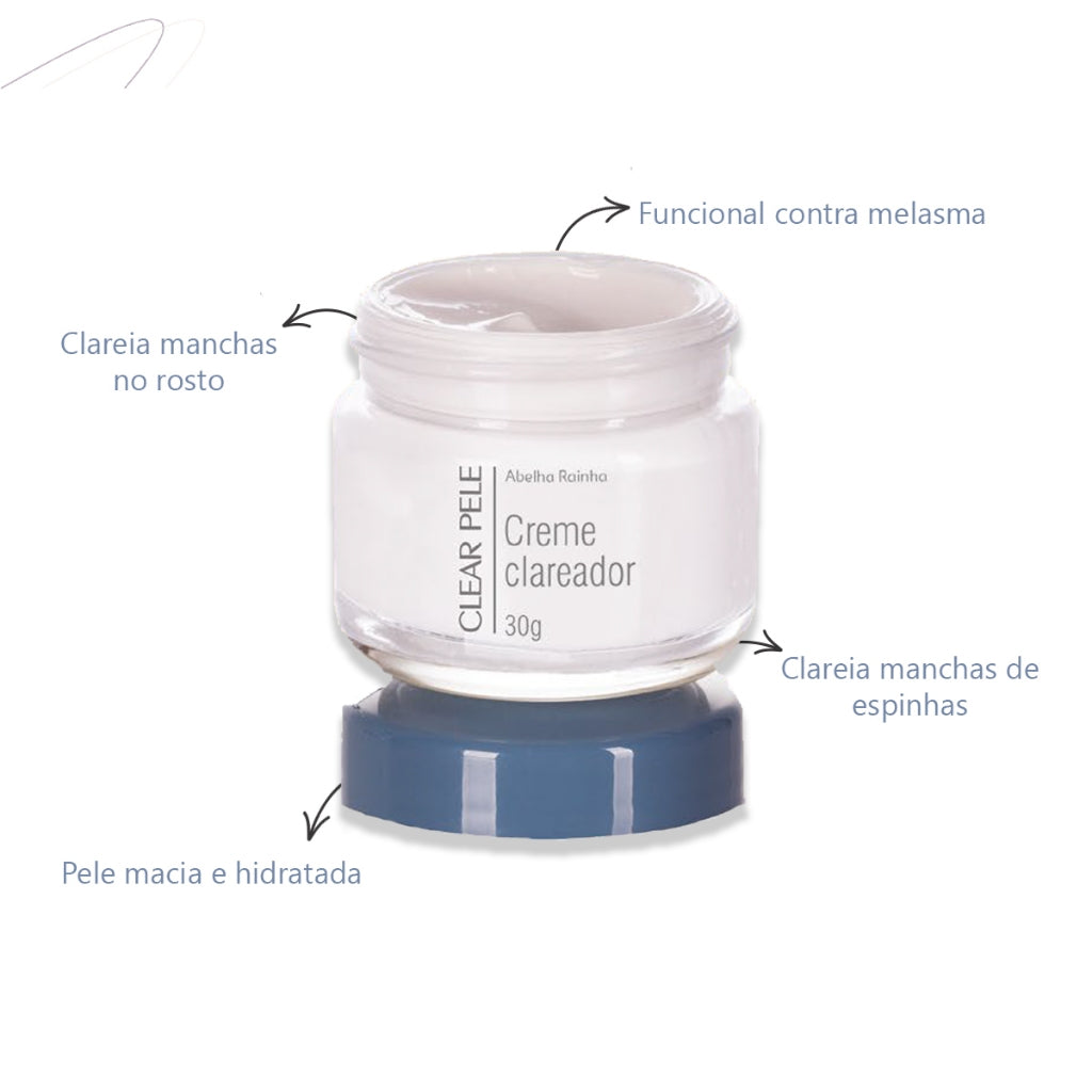 Kit Creme Facial + Axilas e Virilhas - Abelha Rainha