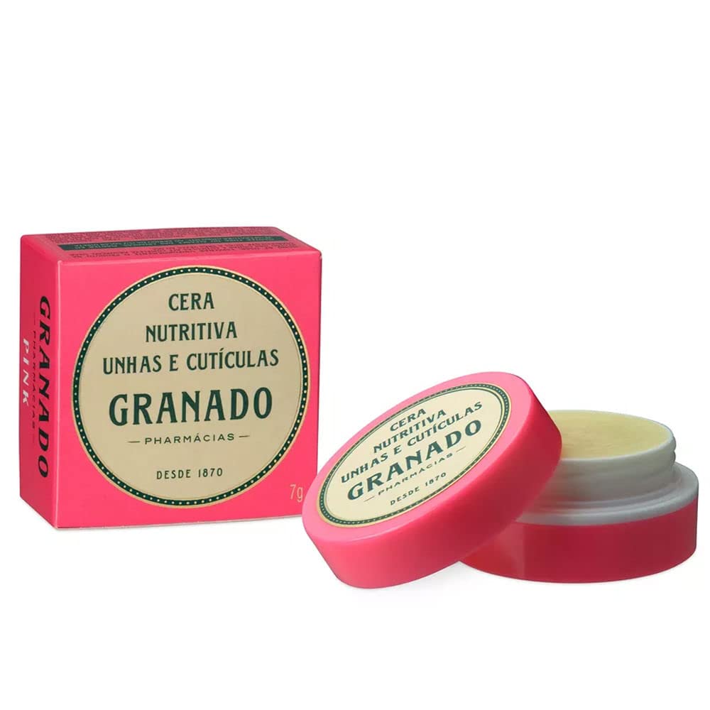 Granado Cera Nutritiva Unhas E Cutículas Pink, Rosa, 7g