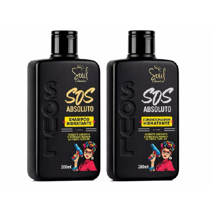 Kit Antiqueda & Força – Jaborandi + S.O.S Absoluto Soul + 3 Perfumes Capilares