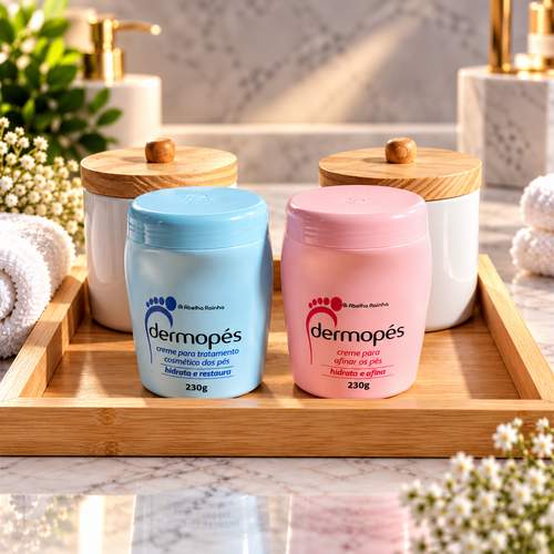 Kit Dermopés Hidrata e Restaura + Hidrata e Afina 230g – Abelha Rainha