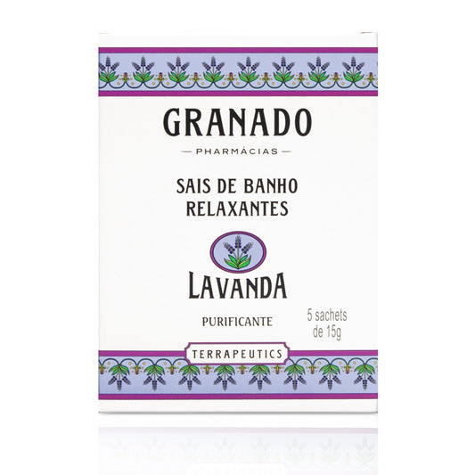 Granado Sais De Banho Terrapeutics, Lavanda, Lilás