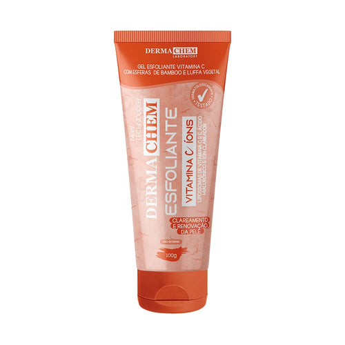 Gel Facial Esfoliante Vitamina C Dermachem 100g