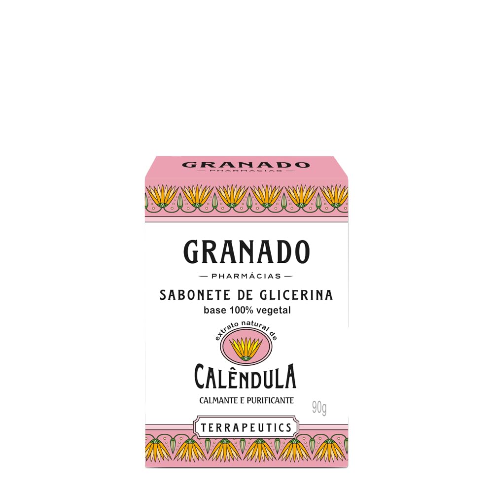 Granado Sabonete Terrapeutics, Calêndula, Rosa Claro, 90g