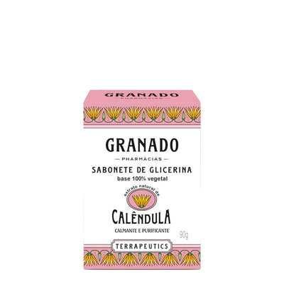 Granado Sabonete Terrapeutics, Calêndula, Rosa Claro, 90g