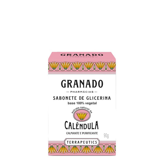 Granado Sabonete Terrapeutics, Calêndula, Rosa Claro, 90g
