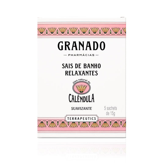Granado Sais De Banho Terrapeutics, Calêndula, 15g, 5 Unidades