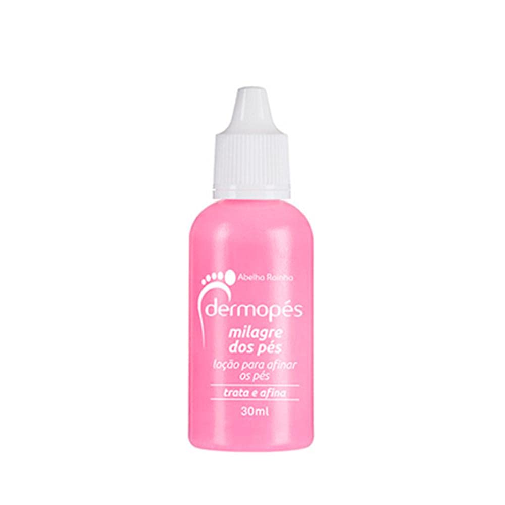 Loção Para Afinar Os Pés Milagre Dos Pés Dermopés Abelha Rainha 30ml