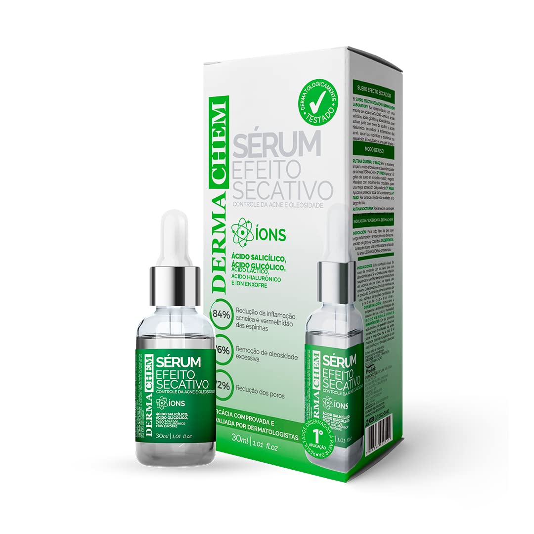 Kit Pele Oleosa Sem Brilho – Rotina Completa GLOR + Dermachem + Acnew