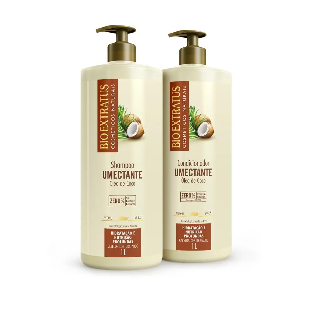 Kit Bio Extratus Umectante (1L/Kg) Shampoo e Condicionador