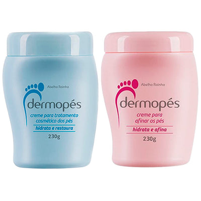 Kit Dermopés 1 Hidrata Restaura + 1 Afina Abelha Rainha 230g