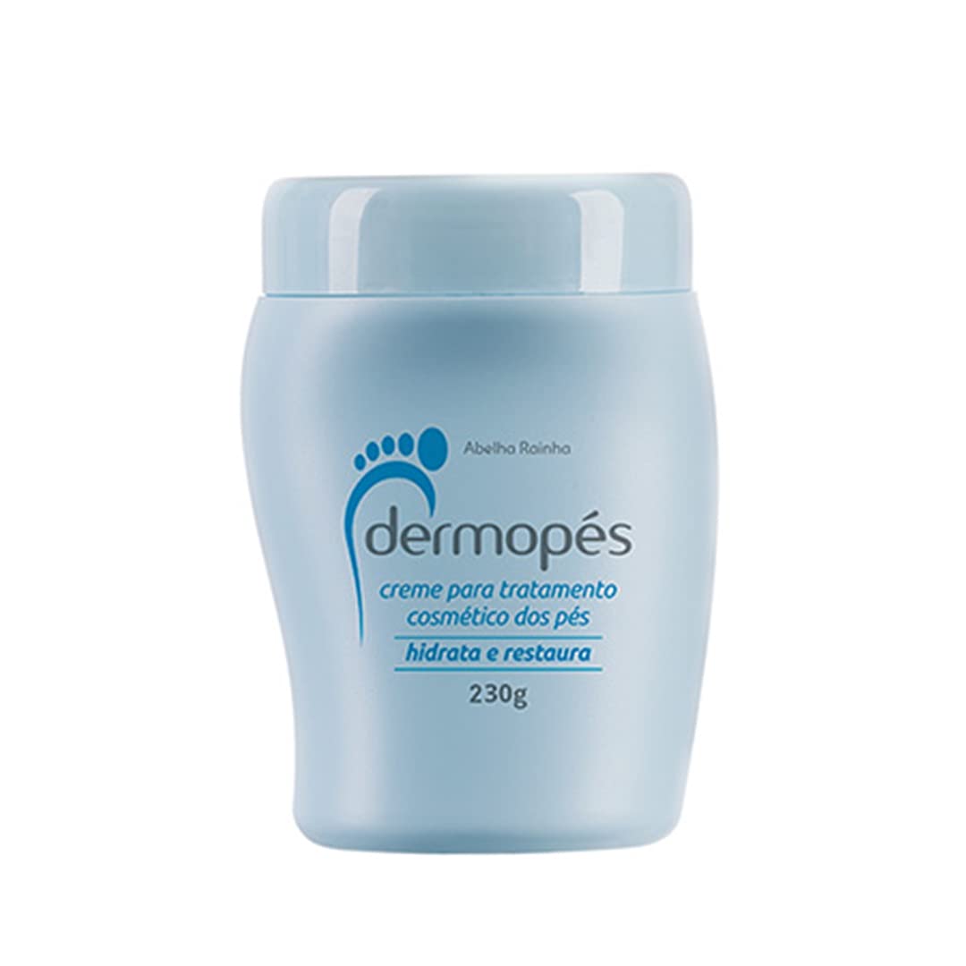 Creme Para Tratamento dos Pés Hidrata e Restaura Dermopés Abelha Rainha 230g