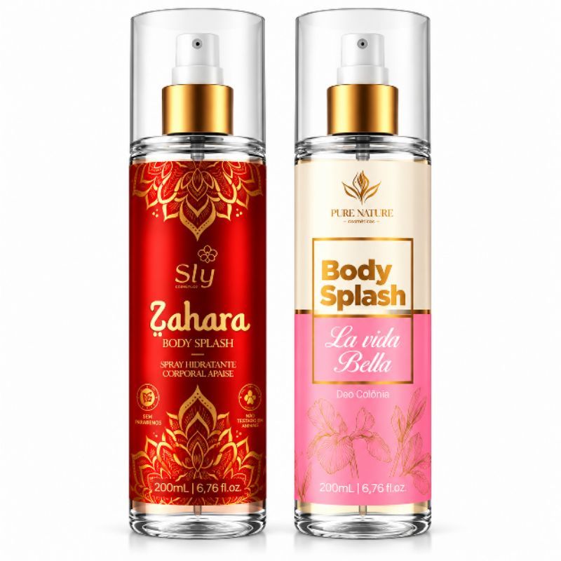 Kit 2 Body Splash Pure Nature 200ml