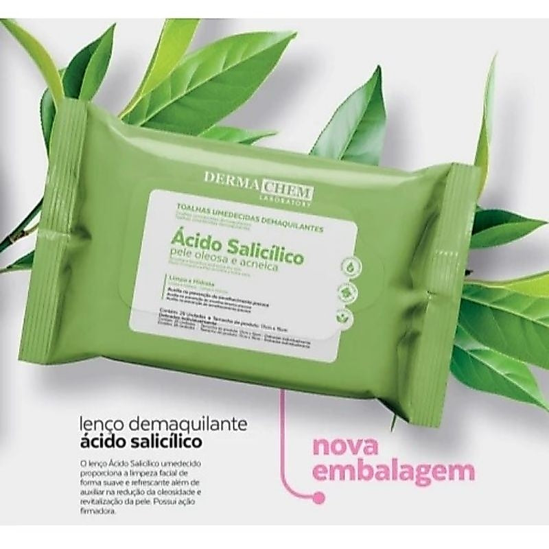 Lenço Umedecido Ácido Salicílico Dermachem