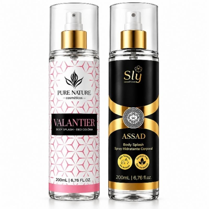 Kit 2 Body Splash Pure Nature 200ml