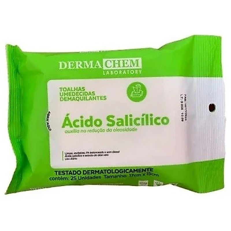 Lenço Umedecido Ácido Salicílico Dermachem
