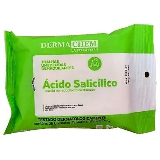 Lenço Umedecido Ácido Salicílico Dermachem