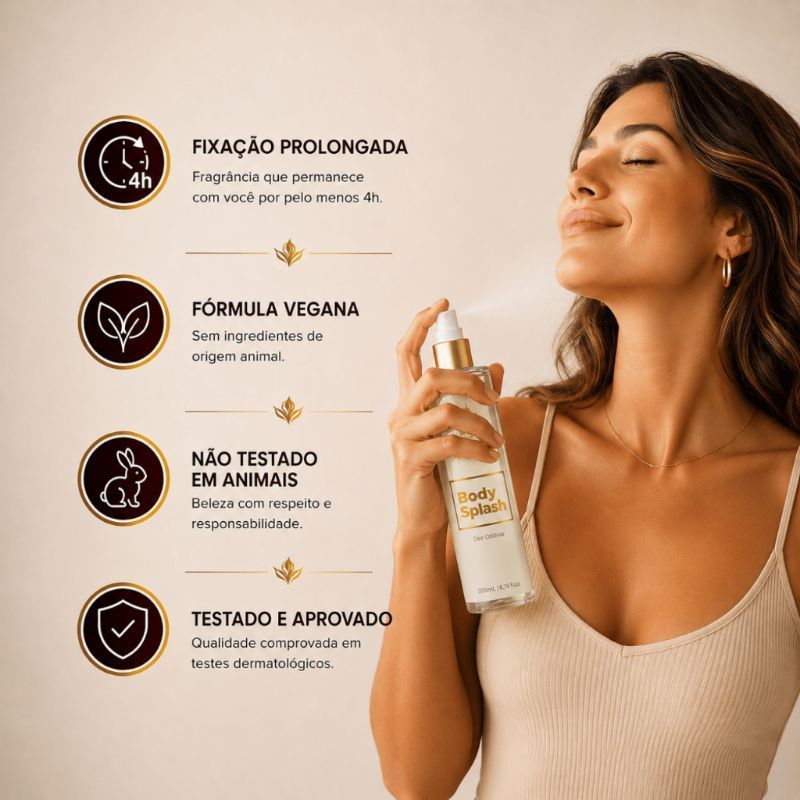 Kit 2 Body Splash Pure Nature 200ml
