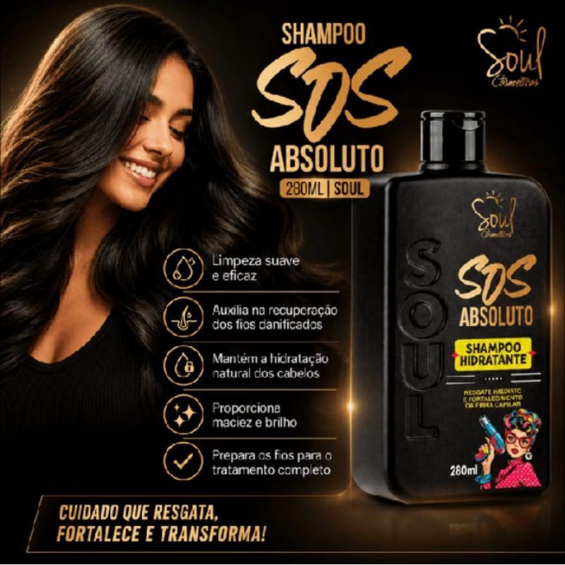 Kit SOS Absoluto Soul Shampoo + Condicionador