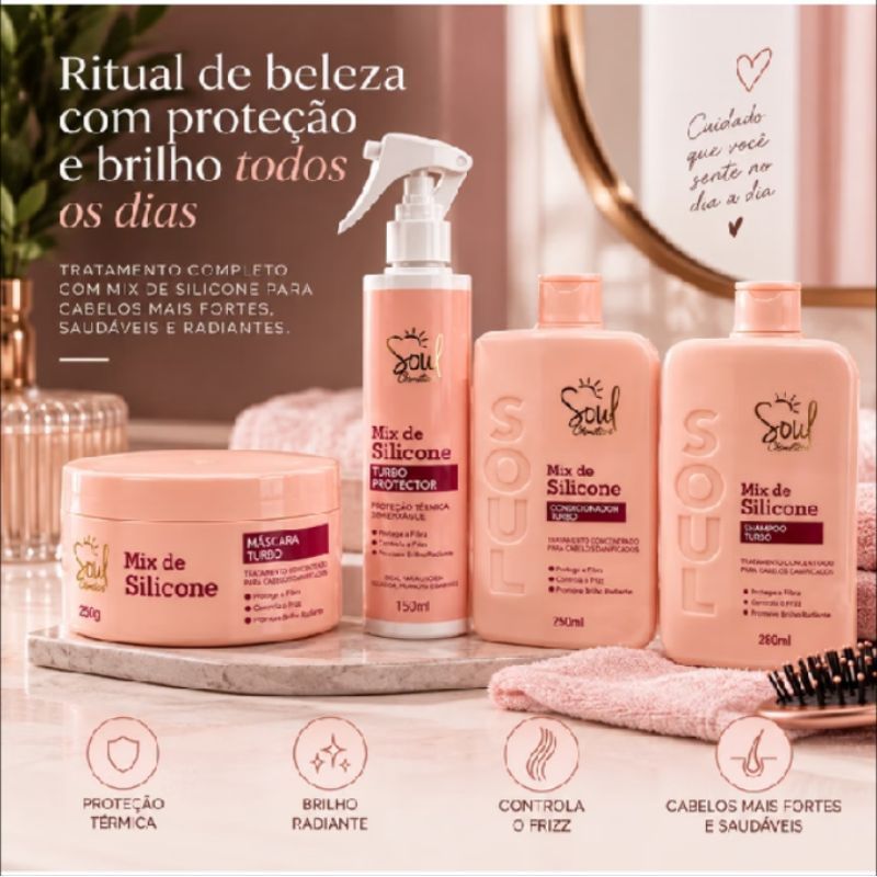 Kit Capilar Mix de Silicone Soul