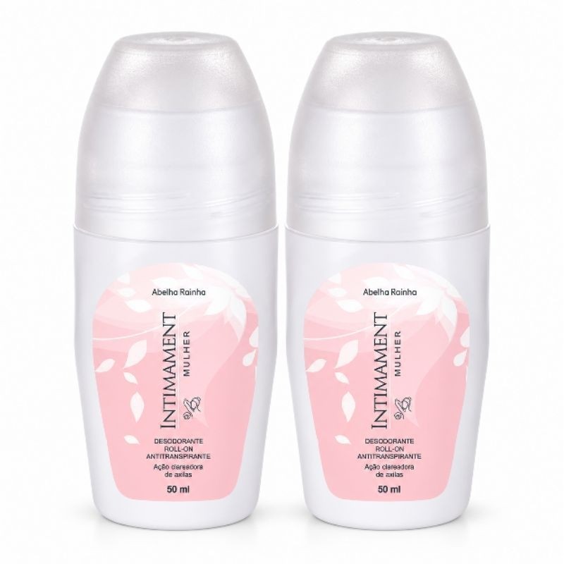 Desodorante Roll-On Intimament Mulher 50ml – Abelha Rainha