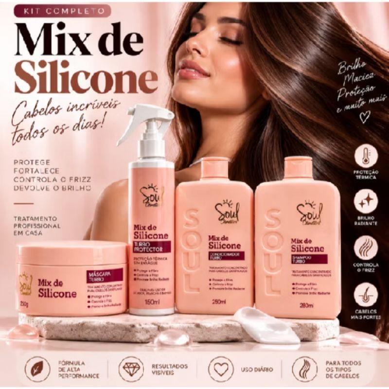 Kit Capilar Mix de Silicone Soul