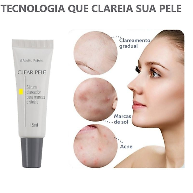 Sérum Clareador Facial – Abelha Rainha