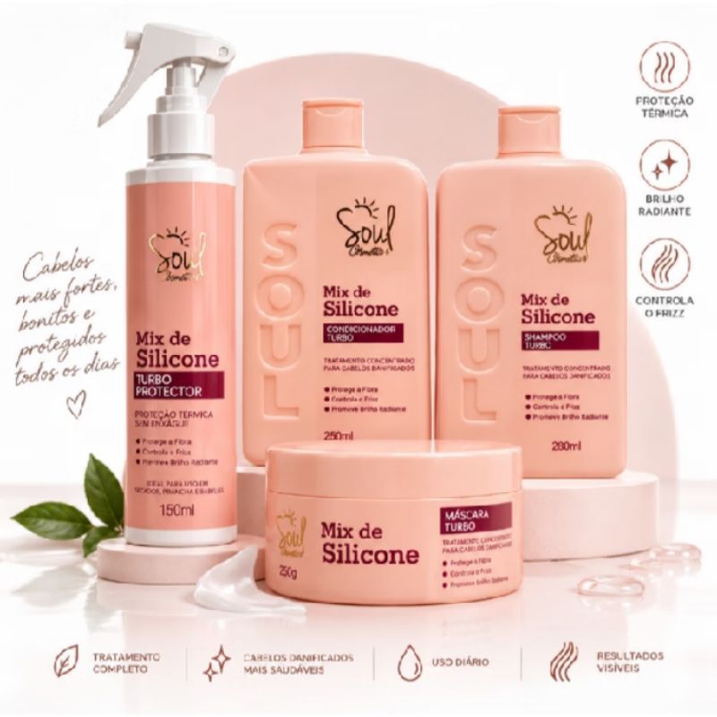 Kit Capilar Mix de Silicone Soul