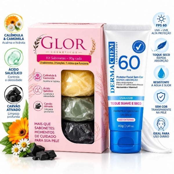 Kit Ritual GLOR + Protetor Solar FPS 60