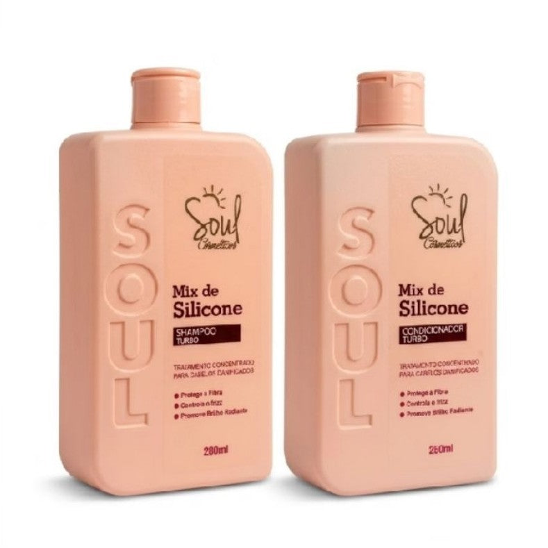 Kit Mix de Silicone Soul Shampoo + Condicionador