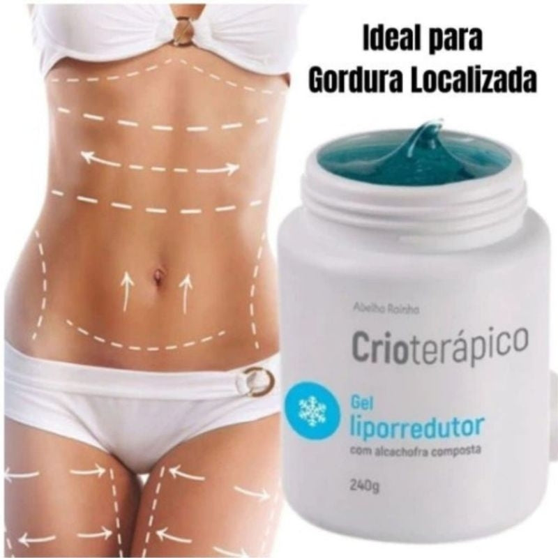 Kit 2 Géis Crioterápicos Abelha Rainha