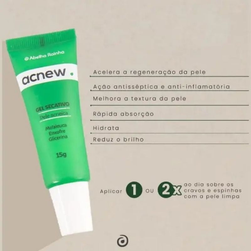 Acnew Gel Secativo – Abelha Rainha