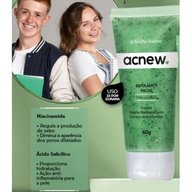 Acnew Esfoliante Facial – Abelha Rainha