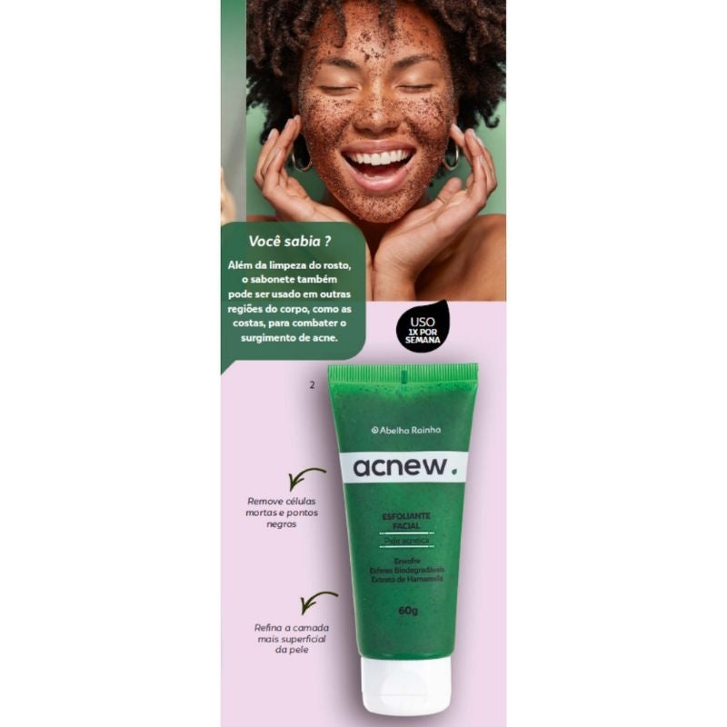 Acnew Esfoliante Facial – Abelha Rainha