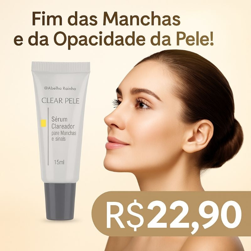 Sérum Clareador Facial – Abelha Rainha