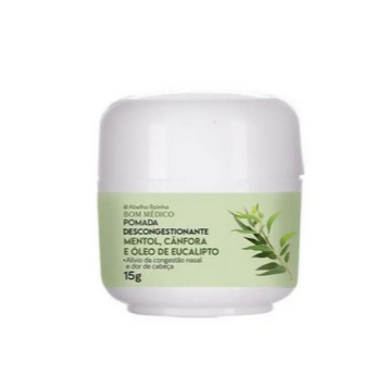 Pomada Descongestionante Bom Médico 15g – Abelha Rainha