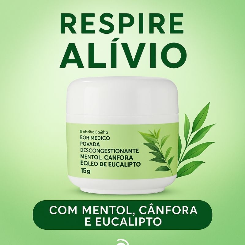 Pomada Descongestionante Bom Médico 15g – Abelha Rainha