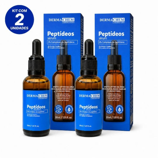 Kit Olhar Descansado – Séruns de Peptídeos + Creme para Olhos + Antissinais (7 itens)
