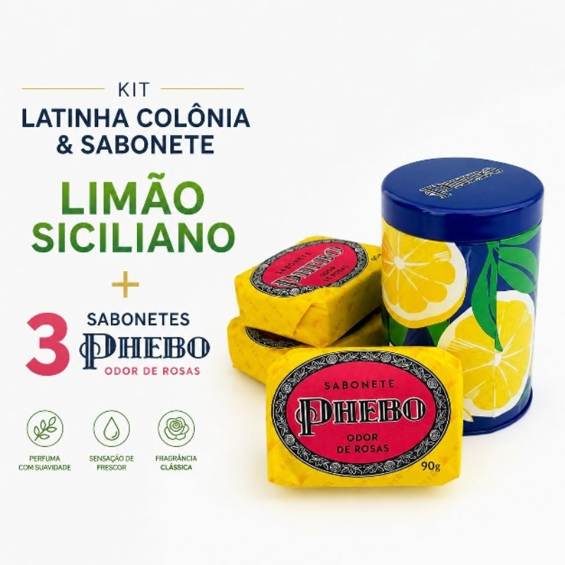 Kit Presente Phebo Limão Siciliano