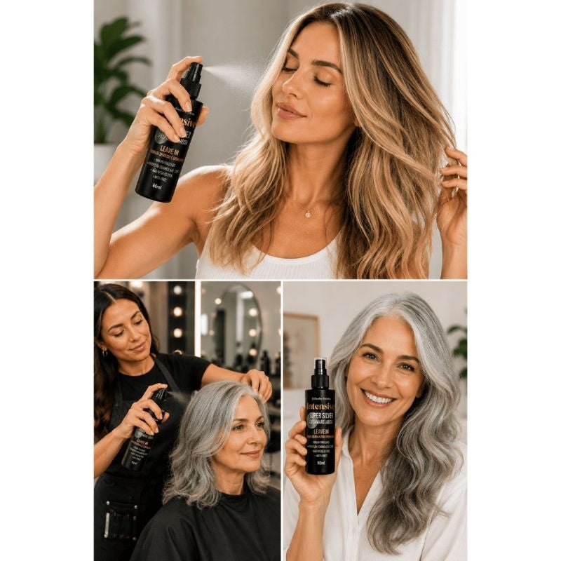 Kit Leave-in Super Silver Abelha Rainha