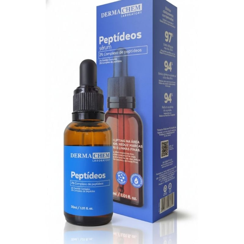 Kit 2 Sérum Peptídeos Dermachem