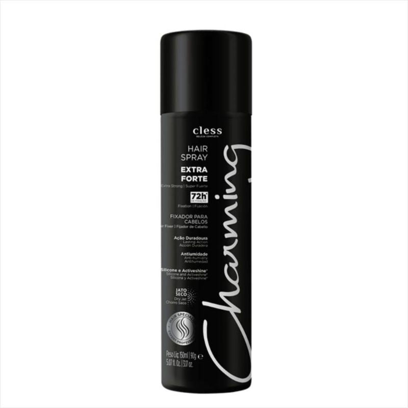 Fixador de Cabelo Extra Forte Charming 150ml – Cless
