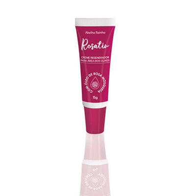Creme para Área dos Olhos com Óleo de Rosa Mosqueta(15g) - ROSATIV - Abelha Rainha