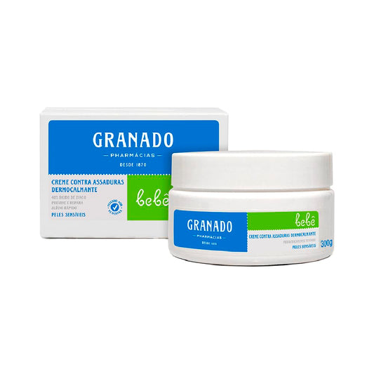 Granado Creme Assaduras Dermocalmante Bebê, Peles Sensíveis, 300g